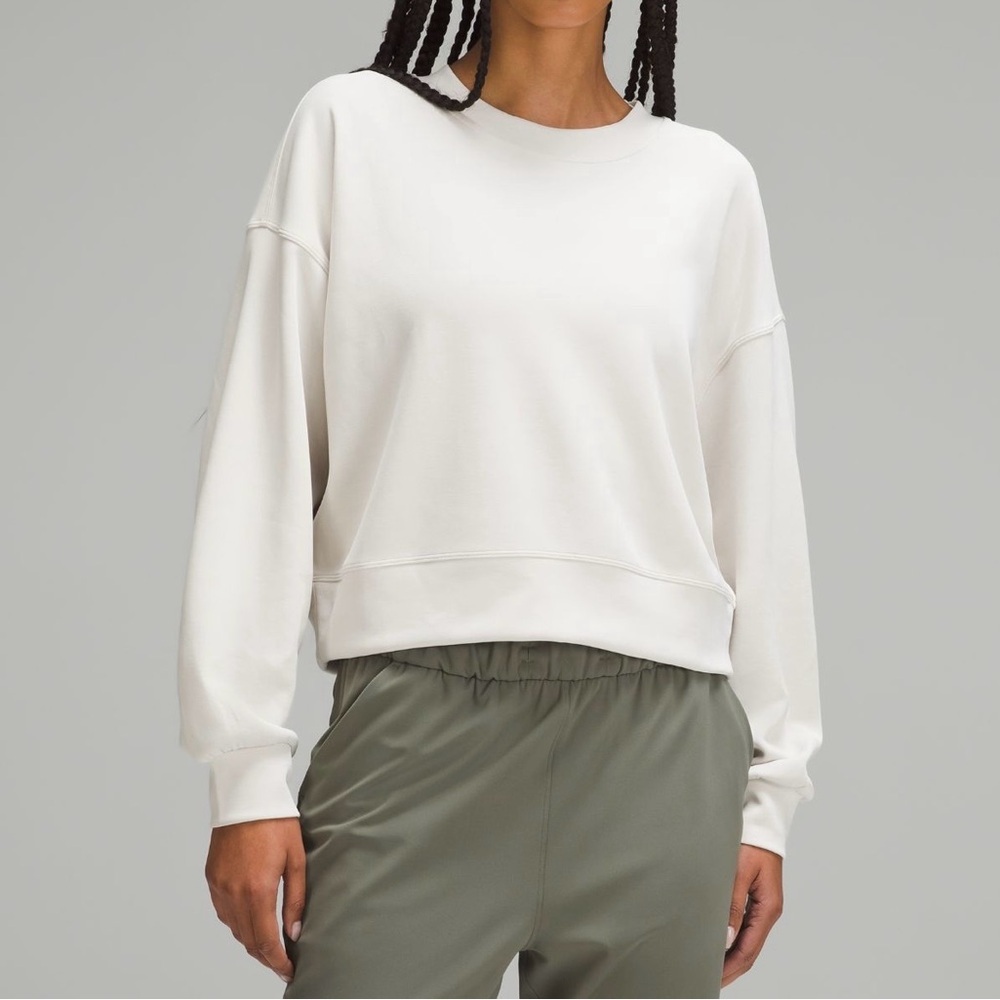 Lululemon Softstreme Oversized Cropped Crew